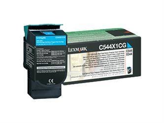 TONER ORYGINALNY LEXMARK C544X1CG CYAN 4000 STRON