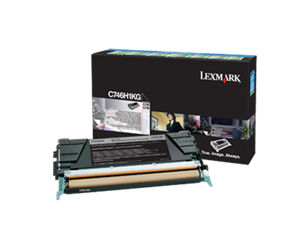 TONER ORYGINALNY LEXMARK C746H1KG CZARNY 12000 STRON