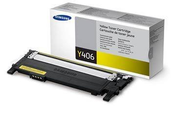 TONER ORYGINALNY SAMSUNG CLT-Y406S/ELS=SU462A YELLOW 1000 STRON