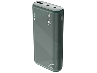 TRACER POWERBANK KORI 20000MAH QC3.0-PD20W GR ZIELONY