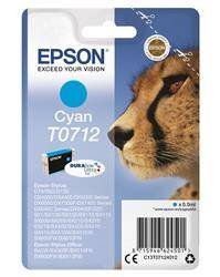 TUSZ ORYGINALNY EPSON T0712 C13T07124012 CYAN  5,5 ML