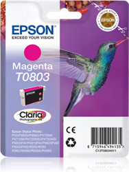 TUSZ ORYGINALNY EPSON T0803 C13T08034011 MAGENTA  7,4 ML