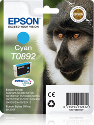 TUSZ ORYGINALNY EPSON T0892 C13T08924011 CYAN  3,5 ML