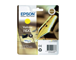 TUSZ ORYGINALNY EPSON T1634 C13T16344012 YELLOW  6,5 ML