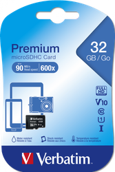 VERBATIM MICRO SECURE DIGITAL CARD, 32GB, MICRO SDHC, 44013, UHS-I U1 (CLASS 10), BEZ ADAPTERA