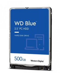 WESTERN DIGITAL DYSK HDD BLUE 500GB 2,5'' 16MB SATAIII/5400RPM