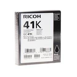 ŻEL KASETA ORYGINALNA RICOH GC41K 405761 CZARNY 2500 STRON