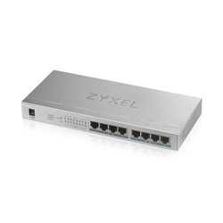 ZYXEL PRZEŁĄCZNIK GS1008-HP 8 PORT GIGABIT POE+ UNMANAGED DESKTOP 60W